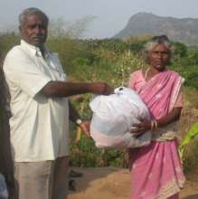 One Beneficiary elder woman