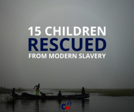 Our rescue team rescued 12 boys and 3 girls.