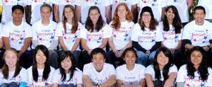 Gunn High School students at Camp Everytown