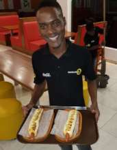 Baraka works night shift at Snack Attack