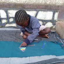 Children can concentrate & find joy in working