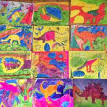 See all these Dinosaurs