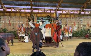Show stealers: Isaza's cows Bihogo & Kahogo