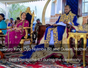 The King and Queen Mother