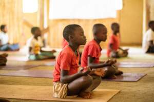 Yoga class