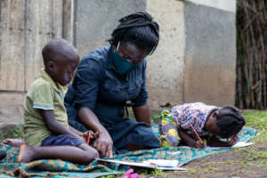 Early years at writing and reading