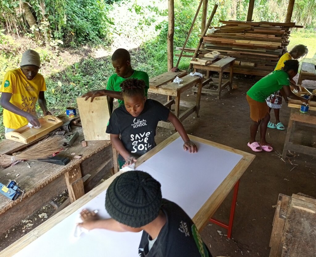 Preparing workbenches for the Science Lab