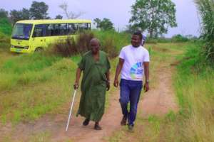 (Paramount chief with the Executive Director