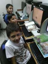 Children in the computing lab