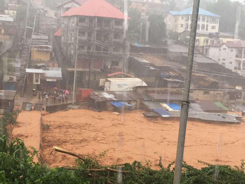 Provide Flood and Landslide Relief in Sierra Leone