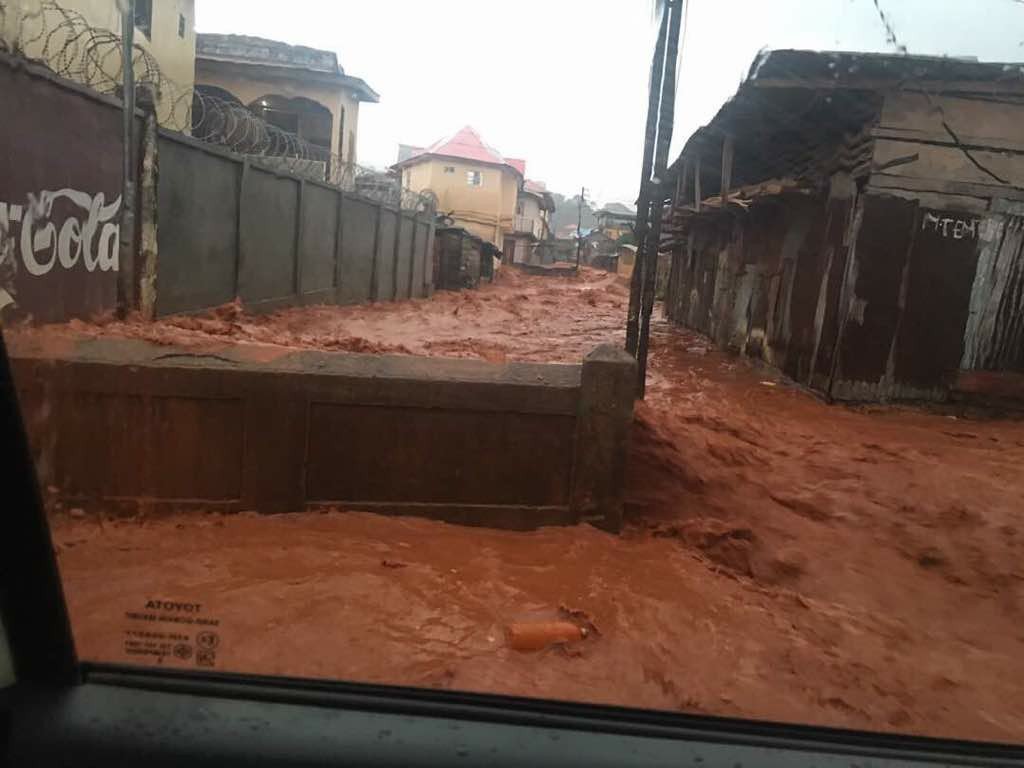 Provide Flood and Landslide Relief in Sierra Leone