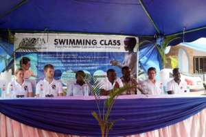 Inauguration of our maiden swimming clinic