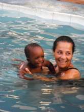 Babies enjoy water as well