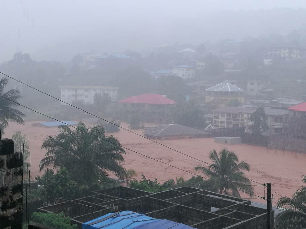 Disaster Aid - Flooding in Sierra Leone