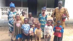 Family supported through Disaster relief support
