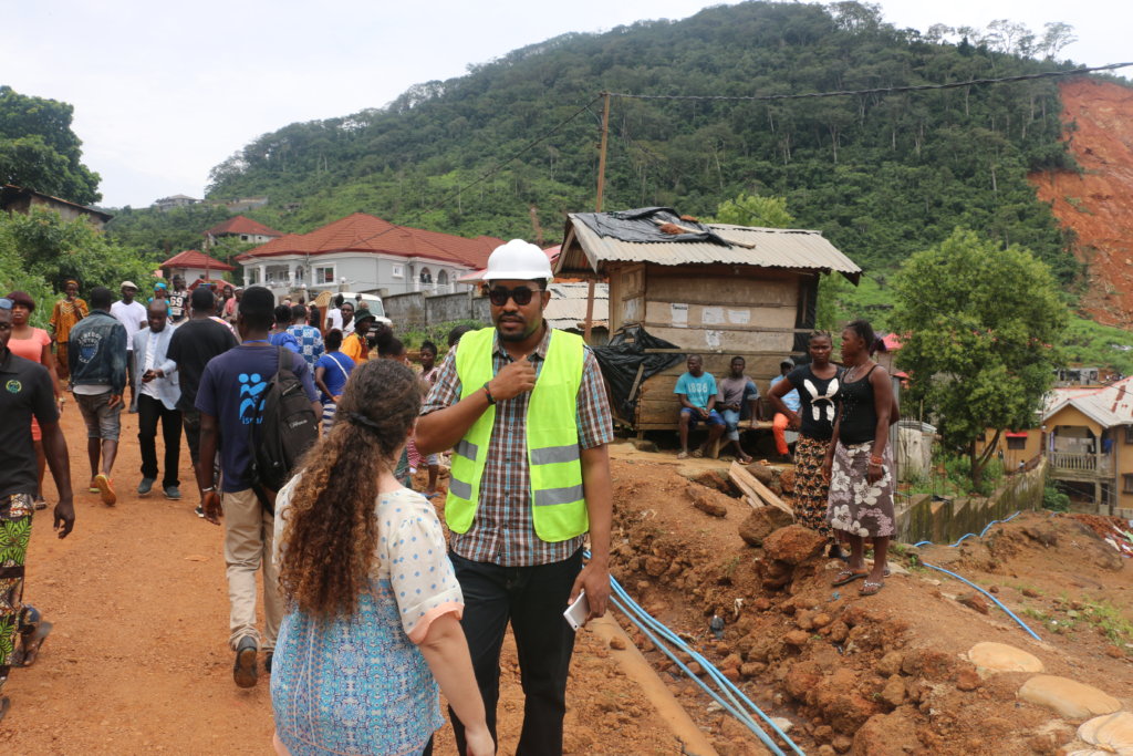Emergency Mudslide Relief in Sierra Leone