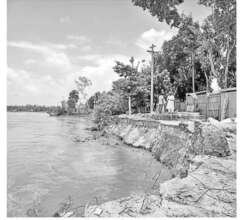 River erosion Started during the year