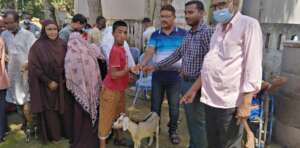 Flood damaged Recovery support given