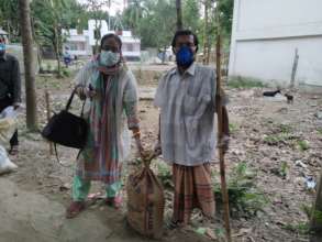 Relief Support to Physically Challenged Person