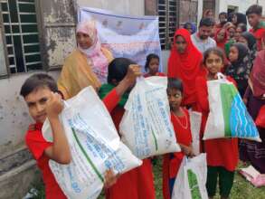 Children with disabilities Received  Relief