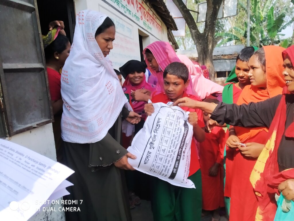 Relief support in to Children  for survival