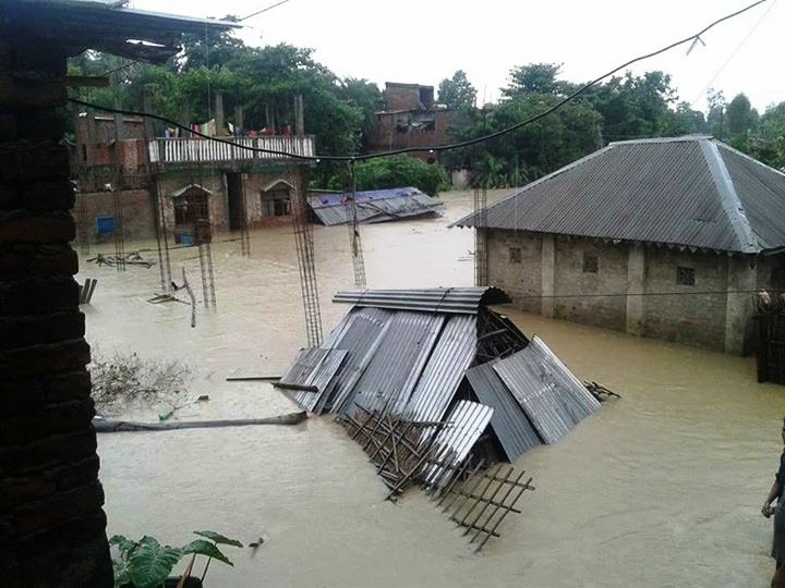 Recovery support to flood victims in Nepal