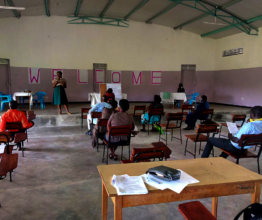 A tutors workshop at Gulu Core PTC