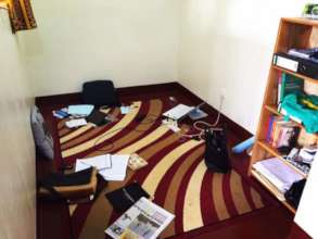 From the floor office...