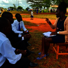 Feedback moment for student teachers & our trainer