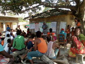 Orientation on water purification & hygiene behavi