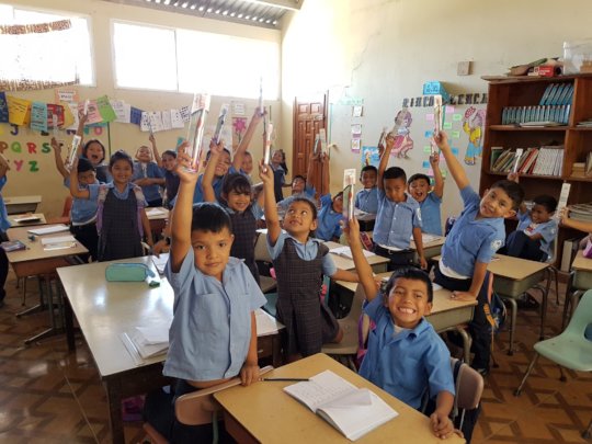 Donation of Toothbrushes Good Shepherd School