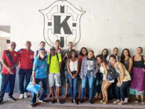 Recruitment meeting at Projeto Karanba