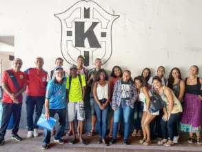 Recruitment meeting at Projeto Karanba
