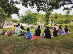 Good Deeds Day action at Parque do Flamengo