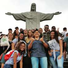 Our participants at Christ the Redeemer