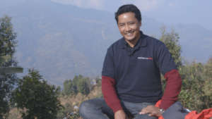 Dr Lalit, near Manma Hospital in remote Himalayas