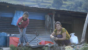 Tent Life post earthquake in Mambu village