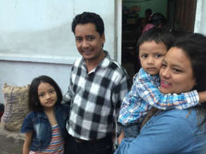 Lalit and his family