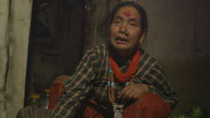 Lalit's mother cooking