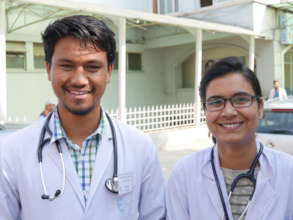 Dr Nahakul and Dr Meena