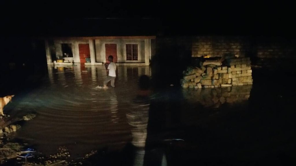 Repairing Girl's Shelter after Flood, Sierra Leone