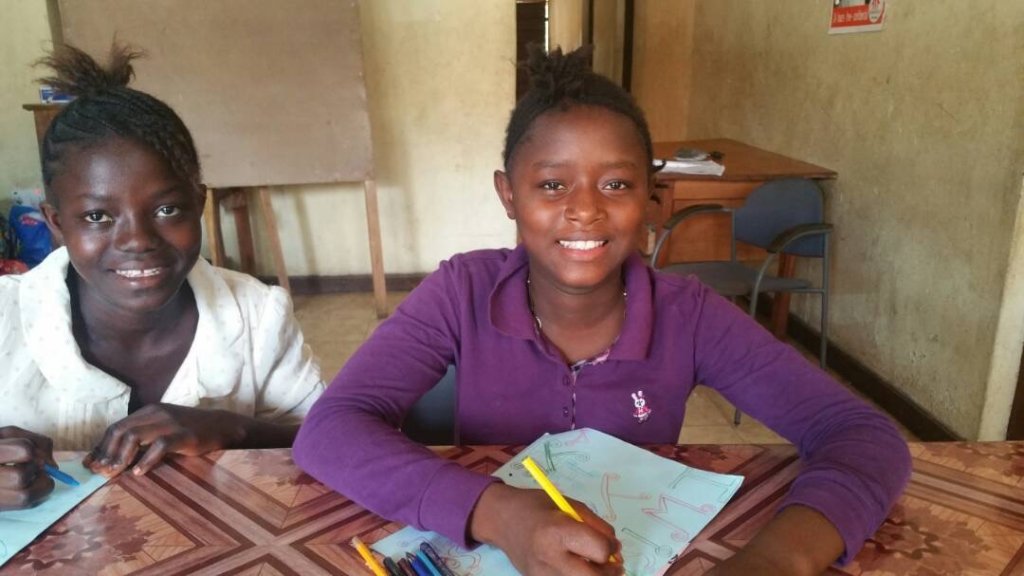 Repairing Girl's Shelter after Flood, Sierra Leone