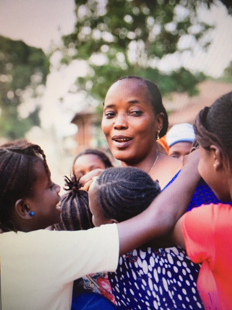 Repairing Girl's Shelter after Flood, Sierra Leone