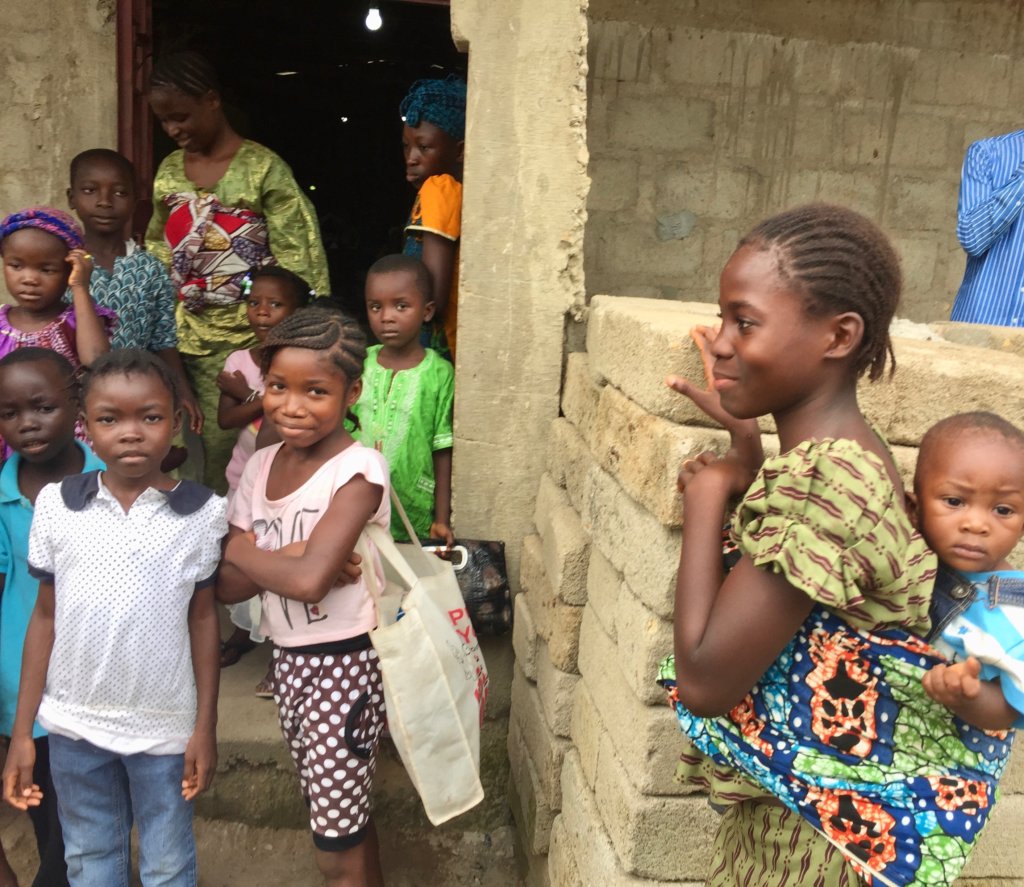 Repairing Girl's Shelter after Flood, Sierra Leone