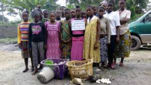 Repairing Girl's Shelter after Flood, Sierra Leone