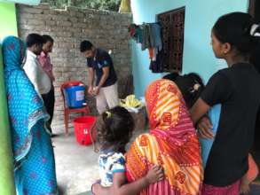 Water filtration installation and training