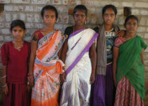 A group of RCH beneficiary tribe adolescents