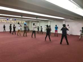 Karate class