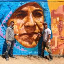 Joel Bergner & Local Syrian Artist