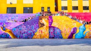 Finished Mural Amman